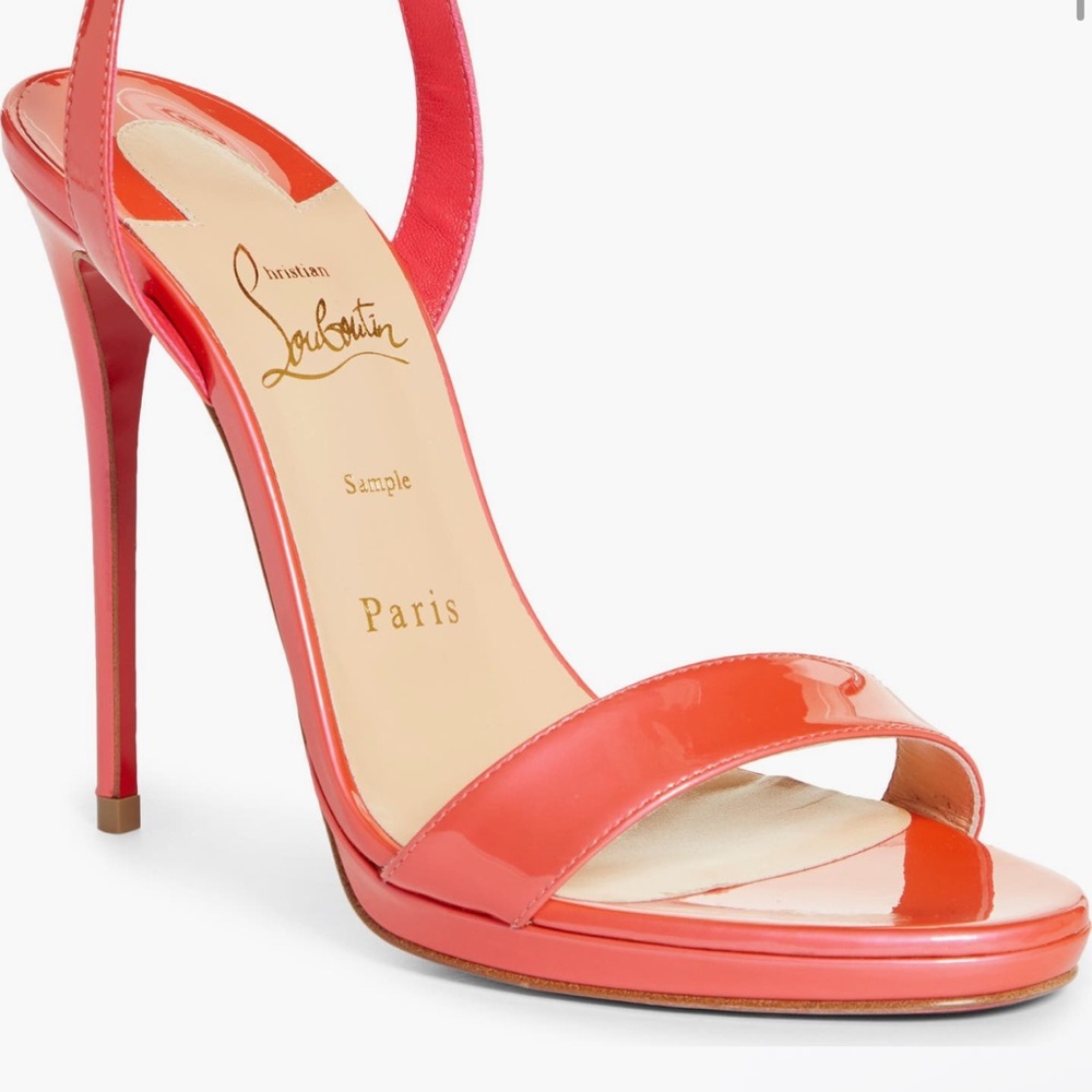 Christian Louboutin Loubi Queen Hot Pink Heels